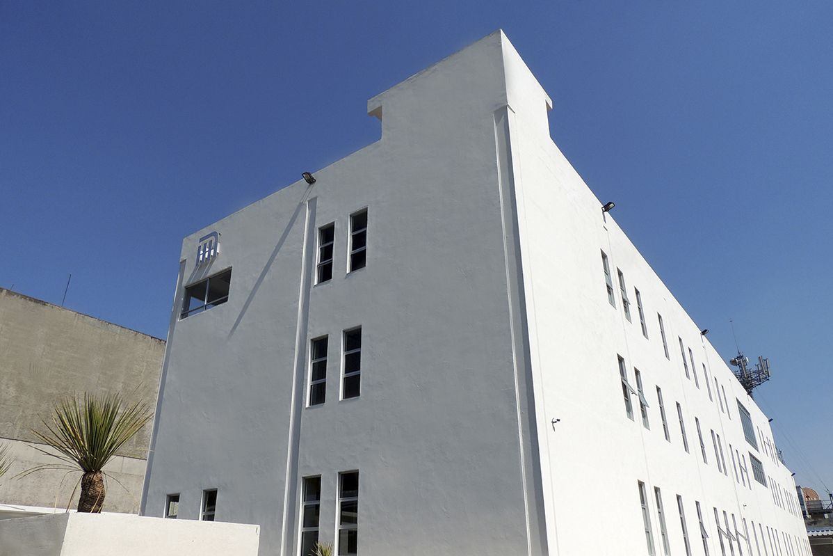 Fachada de edificio corporativo
