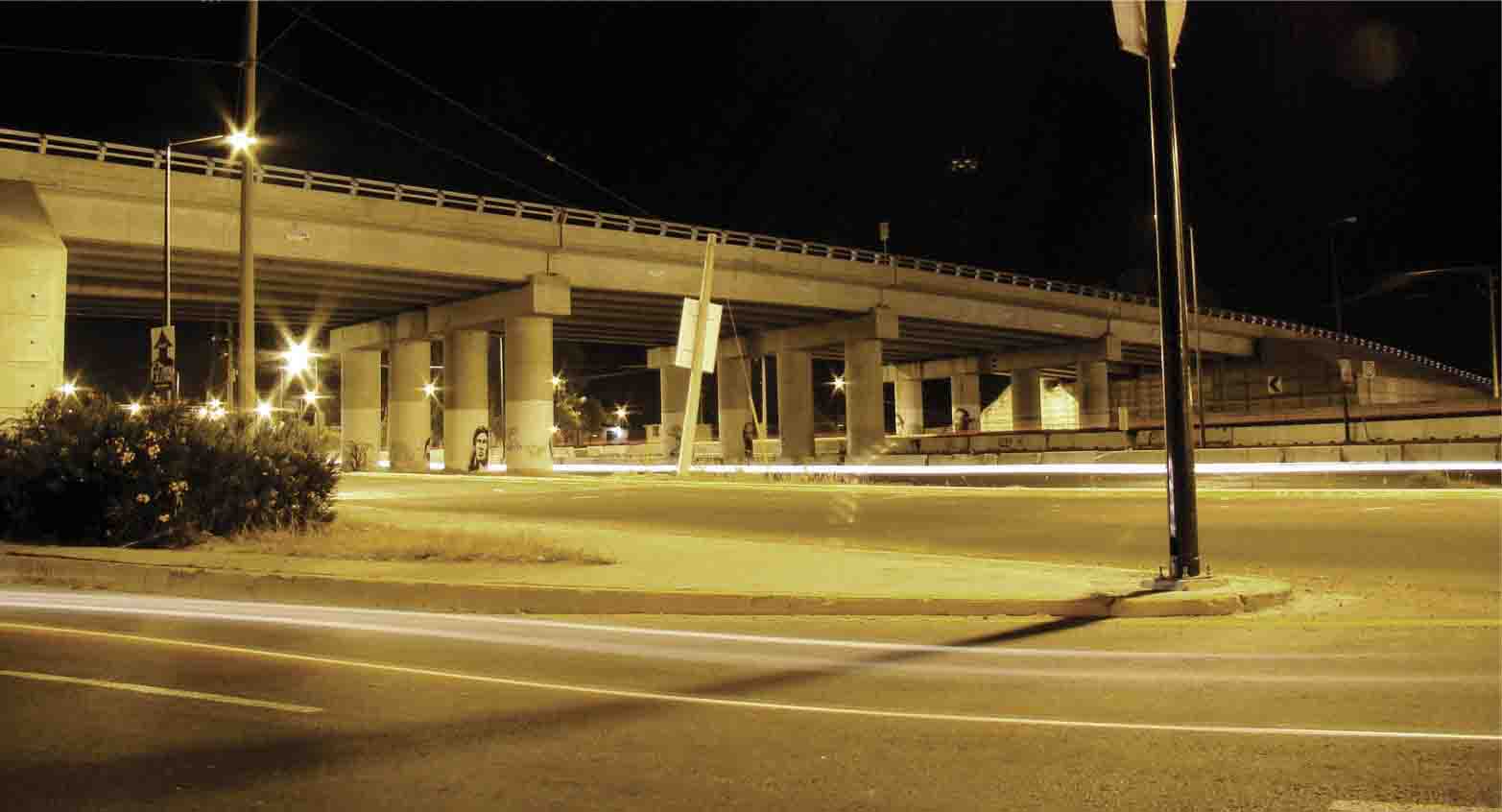Estructura de puente de concreto pretensado